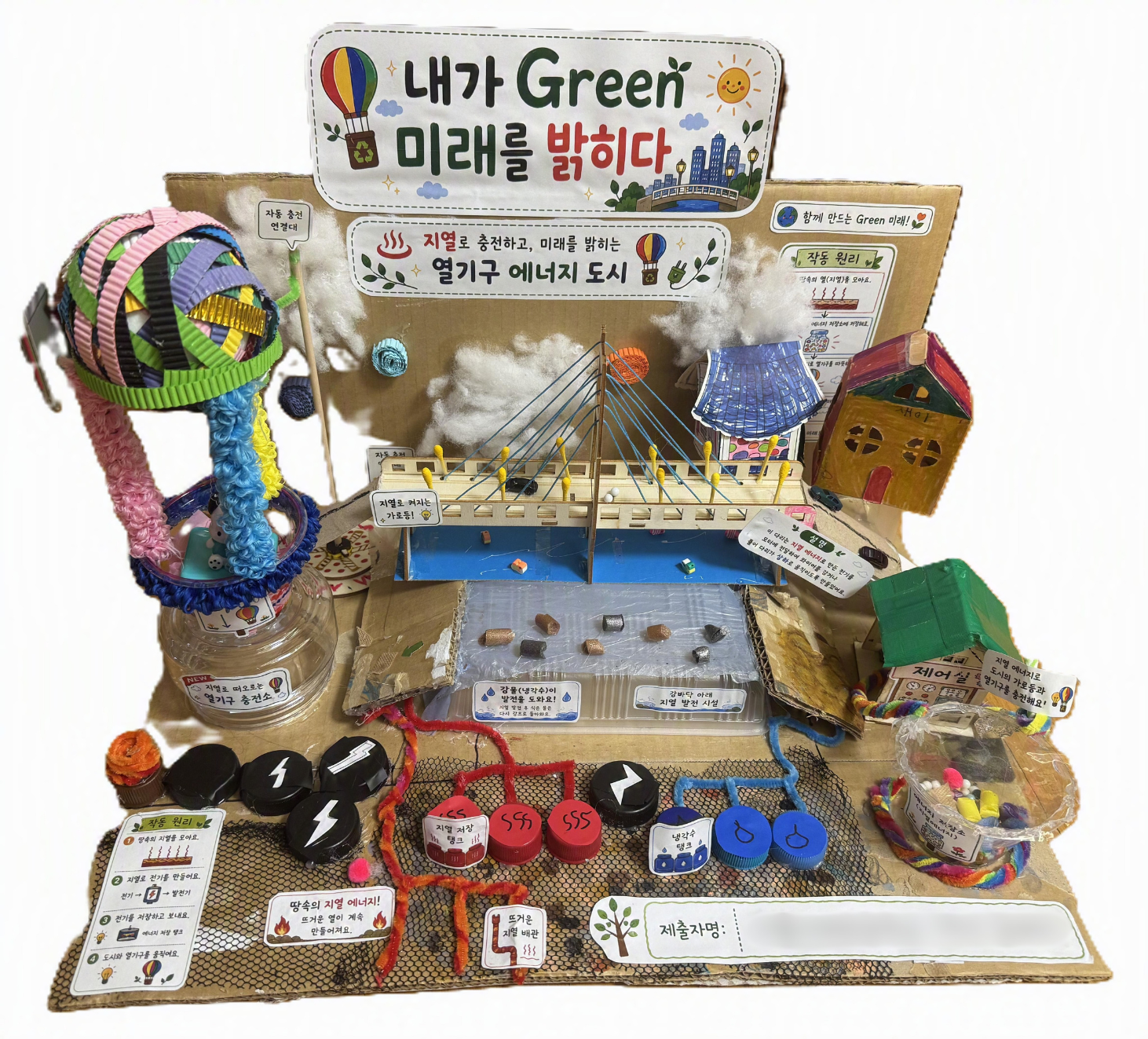 내가 Green 미래를 밝히다(부제: 지열로 충전하고, 미래를 밝히는 열기구 에너지 도시)
